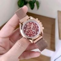 ราคา นาฬิกา ผู้หญิง Geneva เจนีวาแบรนด์ แท้ สไตล์ MK ปาเต๊ะสายเเม่เหล็ก มีหลายสีหลายเเบบให้เลือก (19940134485)