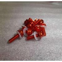 ราคา น็อตชิวหน้า ขนาด เบอร์ 8 ยาว 1 52 5 ซม ราคา 4 ตัว YamahaYZF R15 R3 R6 R1 Nmax155M Slaz 150 AEROX 155 Xmax 300 Tmax CBR150 ADV (20451717092)