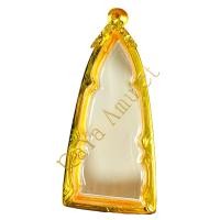 ราคา กรอบพระสำเร็จรูป งานไมครอนแบบเรียบ ทรงพระหูยาน พระกรุเก่า พระเนื้อดิน รหัส 131 (21055608824)