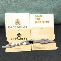 ราคา RASTACLAT Little Lion ของแท้ชุดสตรีทสวิทช์บวก VIBES สร้อยข้อมือเชือกสีดำและสีขาว (11618663808)