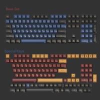 ราคา Akko Red Blue Samurai 226 Key ASA Profile PBT Double Shot Full Keycap Set for Mechanical Keyboards with Collection Box (15406839629)
