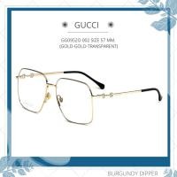 ราคา กรอบแว่นตา GUCCI รุ่น GG0952O 002 SIZE 57 MM GOLD GOLD TRANSPARENT (18294270157)