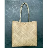 ราคา กระเป๋าสานกระจูด ทรงญาญ่า มี 2 ขนาด มีแบบซับใน มุมหนัง พู่ปลาตะเพียนให้เลือก (12216723729)