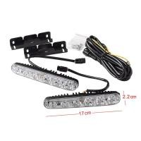 ราคา ไฟ LED เดย์ไทม์รันนิ่งไลท์ daytime runingliht ไฟเดย์ไลท์LED6จุด แสงสีขาว (2174360448)