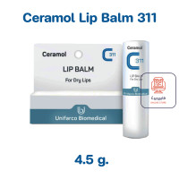 ราคา Ceramol Lip Balm เซรามอล ลิปบาล์ม 311 ขนาด 4 5 g จำนวน 1 หลอด (20438606483)