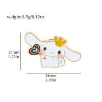 ราคา เข็มกลัดการ์ตูน Sanrio Enamel น่ารักเข็มกลัดจิ้งจอกกระต่าย Kuromi Mymelody เข็มกลัด HelloKitty Lapel Lencana Pin เครื่องเพชรเครื่องประดับของขวัญ (19291222956)
