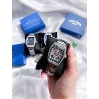 ราคา นาฬิกา Franck muller vanguardV45 มี 3 สี ดำ น้ำเงิน ส้ม นาฬิกาข้อมือ นาฬิกาแฟชั่น นาฬิกาผู้หญิง (19758882024)