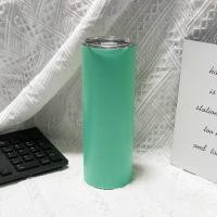 ราคา แก้วน้ำทรงกระบอก ฝาปิดแบบสไลด์ แก้วน้ำลายการ์ตูน แก้วทรงสูง กระบอกน้ำ แก้วน้ำสแตนเลส สูญญากาศ เก็บความร้อน เย็น พร้อมหลอด (9848389477)