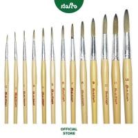 ราคา สง่า มะยุระ พู่กันกลม ขนพิเศษ เบอร์ 7 12 (10145531248)