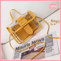 ราคา กระเป๋าแฟชั่นทรงสี่เหลี่ยมใบเล็ก กระเป๋าสะพายข้าง กระเป๋าผู้หญิง ใสแฟชั่นกระเป๋าสี่เหลี่ยมเล็กกระเป๋ าสะพายแนวทแยงง่ายกระเป๋ 5 เฉดสี (21083660446)