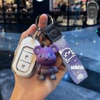 ราคา เคสกุญแจเคสกุญแจรถยนต์ Honda Honda HR V เคสกุญแจซิตี้ซีวิค Honda Keychain ฝาครอบกุญแจ Tpu (19067713414)