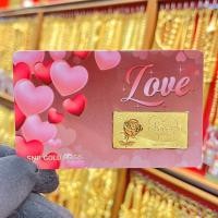 ราคา ทองคำแท่ง 0 5 กรัม เซตทองแท่งพร้อมกล่อง ทองแท้ 96 5 ขายได้ จำนำได้ ของขวัญสุดพิเศษ (17483783941)