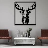 ราคา FudFudAR ฝุด ฝุด อะ ภาพแกะสลักกวาง แบบที่ 13 ทำจากอะคริลิค ภาพกวาง หัวกวาง ภาพติดผนัง ตกแต่งผนัง ภาพมงคล ติดผนัง ตกแต่งห้อง ตกแต่งบ้าน (20098118485)