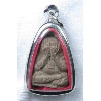 ราคา พระปิดตา เนื้อผงองค์เล็กพร้อมกรอบไม่ทราบเกจิ (19993261701)