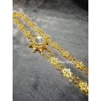 ราคา สายสังวาลย์ สังวาลย์ชุดไทย สีทองสีนาค (12552213579)