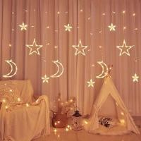 ราคา ไฟม่านไฟตกแต่งประดับ LED ไฟม่านน้ำแข็ง ไฟตกแต่งร้าน ไฟตกแต่งบ้าน ไฟงานแต่ง ไฟวันเกิด Warm white ปรับได้ 8 จังหวะ (17035904468)