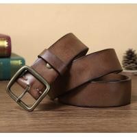 ราคา เข็มขัดหนังวัวแท้ นำเข้าจากอิตาลี Genuine Leather Belt made in Italy (9451514370)