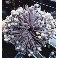 ราคา rubber band ยางยืดรัดผมสามสายไข่มุกขาวทอง ชิ้นละ 2 บาท พร้อมส่ง ยางยืด ยางมัดผม ยางยืดรัดผมเกาหลี ยางรัดผม (18264614230)