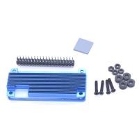 ราคา 100 Original Aideepen Raspberry Pi Zero W 2W อลูมิเนียม Raspberry Pi Zero W 2W Cooling Case ป้องกันกรณี (14423444404)