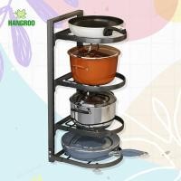 ราคา HANGROO H680 ชั้นวางหม้อ ชั้นวางกระทะ ชั้นวางเครื่องครัว ชั้นวางของในห้องครัว ชั้นวาง สแตนเลส (15315561359)