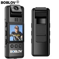 ราคา Boblov A22 กล้องติดตัวตำรวจ กล้องหน้าอก กล้องติดตัว Body Mini Police Camera With Night Version HD 1080P 128GB 2200MAH Motion Detect DVR Video Recorder BodyCam Actioncam Motorcycle Bike Dash Cam For Vl