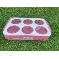 ราคา ถาดวางแก้วน้ำ พร้อมเสิร์ฟ ถาดคว่ำแก้วน้ำ ถาดใส่เครื่องปรุง 6 ช่อง (17947317237)