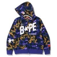 ราคา 2022 BAPE ผู้ชาย H Oodies เสื้อกันหนาวพรางฉลามจดหมายเสื้อกันหนาวผู้ชายแจ็คเก็ตคลุมด้วยผ้าสบายๆเสื้อผ้า (15515142660)