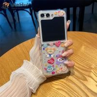 ราคา JieHui สำหรับ Samsung Z Flip5 PC Ballet Rabbit SINGLE Multi Fashion Phone Case (20051359490)