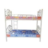 ราคา Raminthra Furnitureเตียงเหล็ก ขนาด 3 5 ฟุต 2 ชั้น ที่นอนโฟม สีขาว ถอดได้ Bed (342465282)