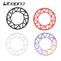 ราคา Litepro จักรยานพับฟัน Chainring 46T48T50T52T56T Chainwheel BMX จักรยาน Crankset ที่มีสีสัน 58T 130BCD (6493642068)
