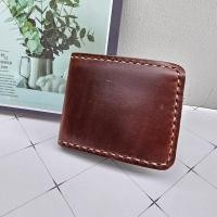 ราคา กระเป๋าสตางค์หนังแท้ทั้งใบ 100 งานแฮนเมด กระเป๋าสตางค์ผู้ชาย สไตล์วินเทจเท่ๆ (20376322337)