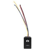 ราคา 33x22mm 12V Blue LED Illuminated Switch On Off For Toyota Landcruiser Yaris RAV4 Black (19469247828)