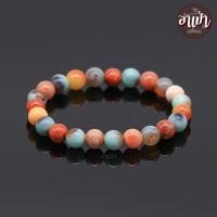 ราคา อาเป่า หินเซอคัสอาเกต สีธรรมชาติ จากอาลาซาน Alashan Agate ขนาด 8 มิล คัดหิน หินแท้ 100 กำไลหินนำโชค หินมงคล หินอาเกต หินสีพาสเทล (17148028877)