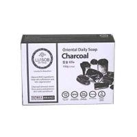 ราคา สบู่เกาหลี สบู่สครับชาโคล ถ่านไม้จากธรรมชาติ mugungwha exfoliating body soap oak tree charcoal 100g 참숯 때비누 (20791849560)