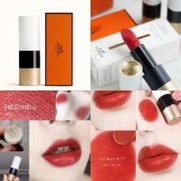 ราคา แท้100 Hermes Rouge A Levres Lipstick พร้อมถุง กลบสีปากมิด เนื้อนวลเนียนละเอียด (16853076792)