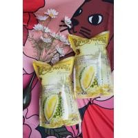 ราคา ทุเรียนอบแห้ง ทุเรียนแช่เยือกแข็ง Freeze dried durian monthong ยี่ห้อ รินราพัชญ์ Rinraphat ของฝาก ของดี ทุเรียนอบแห้ง ทำขนม ไ (17855052225)