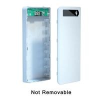 ราคา 8 18650 Power Bank กรณีแบตเตอรี่ Dual USB ประเภท C ชาร์จ DIY สำหรับ iPhone Xiaomi Huawei 18650แบตเตอรี่กล่อง (21170672898)