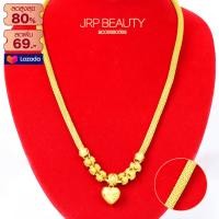 ราคา สร้อยคอทอง สร้อยคอระย้า ลายซีฟองห้อยหัวใจจิกเพชรคั่นดอกไม้ น้ำหนัก 3บาท ยาว 22นิ้ว สินค้าขายดีพร้อมส่ง ชุบทอง96 5 (1147358563)