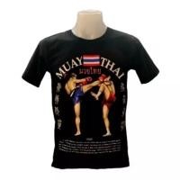 ราคา เสื้อมวยไทย Muay Thai T Shirts เสื้อยืด เสื้อลายมวยไทย เสื้อกีฬา ผ้าคอตตอน เสื้อแขนสั้น (19442039699)
