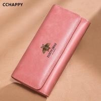 ราคา CCHAPPY 100 หนังวัวแท้ยาวกระเป๋าสตางค์กระเป๋าถือผู้หญิงป้องกัน RFID ผู้ถือบัตรเครดิตคลัทช์กระเป๋าเงินหญิงกระเป๋าโทรศัพท์สุภาพสตรี (11619453726)