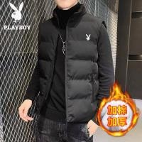 ราคา Playboy เสื้อกั๊กเสื้อโค้ทผู้ชายปี AXM364เสื้อกั๊กตั้งได้หลายโอกาสทรงหลวมใส่สบายโค้ทขนเป็ด (12223517983)