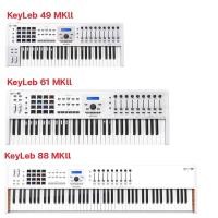ราคา Arturia KeyLab 49 MKII 61 MKII 88 MKII คีย์บอร์ดใบ้ Arturia KeyLab MK2 ประกันศูนย์1 ปี Music Arms (7166658883)