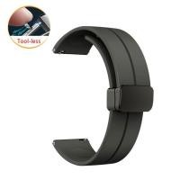 ราคา 20mm Applicable for Omega X Swatch Co Branded Planet Watch With Magnetic Silica Gel Strap Moon Rubber Bracelet Men Women Black (19703929742)