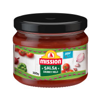 ราคา มิชชัน ซอส ซัลซา เผ็ดน้อย 300 กรัม Mild Chunky Salsa Dip Sauce 300g Mission brand (20486992259)