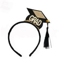 ราคา RANZH ของตกแต่งภาพระดับบัณฑิตศึกษาแบบเรียบง่ายหมวกพู่แบบห่วงสำหรับนักเรียนอุปกรณ์พิธีจบการศึกษาที่คาดศีรษะสำเร็จการศึกษาหมวกแพทย์ขนาดเล็กหมวกปริญญาตรี (20062956537)