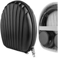 ราคา GeekriaเปลือกหอยหูฟังสำหรับSony WH CH710N WH CH700N MDR 950N1 MDR M1ST MDR 10RNC WHXB900N MDR1AM2หูฟังเปลือกแข็งปกป้องกระเป๋าถือเดินทางพร้อมRoomสำหรับชิ้นส่วน Black PU (5978294722)
