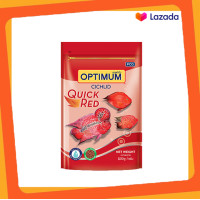 ราคา Optimum Cichlid ออพติมั่ม อาหารปลาหมอสี เม็ดเล็ก 100 g (14741338105)