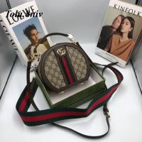 ราคา NEW กระเป๋าสะพายข้างแฟชั่นกุชชี่ mini รุ่น 2สาย ขนาดมินิ8นิ้ว สินค้าเกรดพรีเมียม อุปกรณ์ครบกล่อง (20484496638)