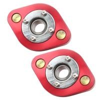 ราคา ชุดจานแคมเบอร์หลังด้านบน2ชิ้นแผ่นโช้คอัพตัวติดตั้งด้านบนแรงกระแทกสำหรับ BMW E30 E36 E46 Z3 2ชิ้นช็อตที่ยอดเยี่ยม (19842998053)