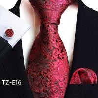 ราคา ชุดเนคไทผ้าไหมลายดอกไม้สีดำสำหรับผู้ชายชุดแหวนเงินรูปสี่เหลี่ยมกระเป๋าเนคไทเนคไทสีทองลายดอกไม้หรูหราทำจากผ้าไหม100 (19960669475)